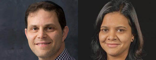 Headshots of Drs. Allen Blaivas and Navitha Ramesh