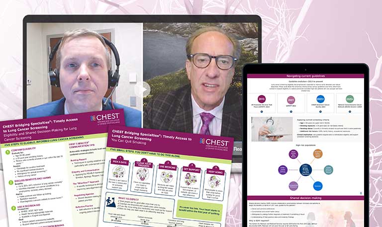 Lung Cancer Screening Modules for Bridging Specialties